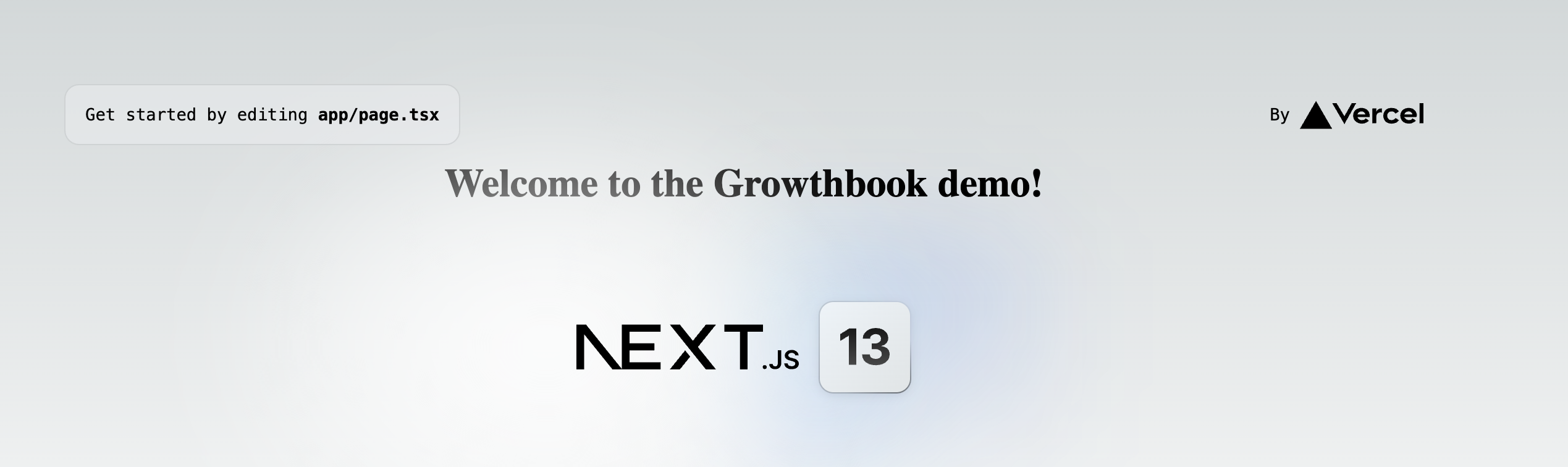 Next.js app with feature